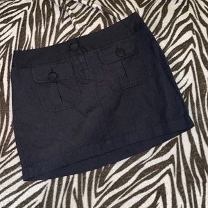 linen blend mini skirts NWT